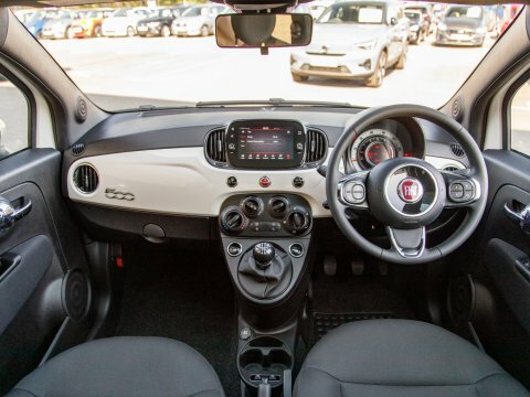 Fiat 500 Hatchback WR24UDN White #3