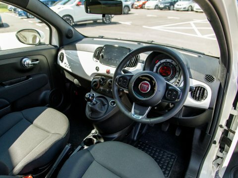 Fiat 500 Hatchback WR24UDW White #4