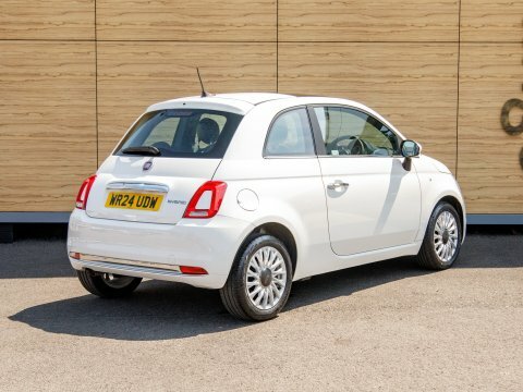 Fiat 500 Hatchback WR24UDW White #2