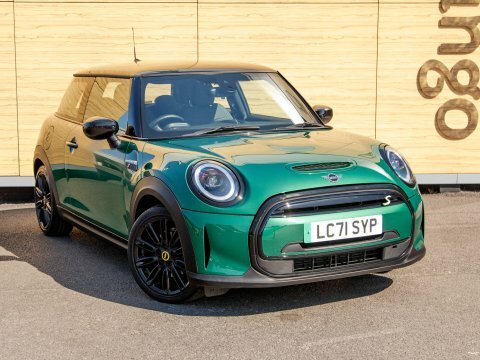 Mini Hatch Hatchback Green