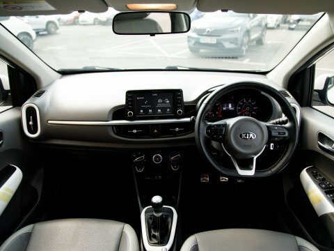 Kia Picanto Hatchback White #3