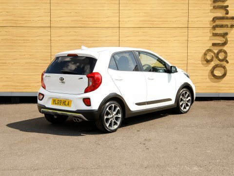 Kia Picanto Hatchback White #2