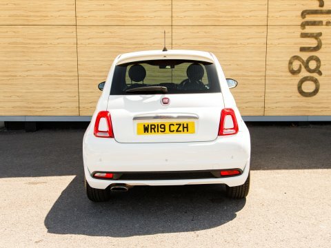 Fiat 500 Hatchback White #6