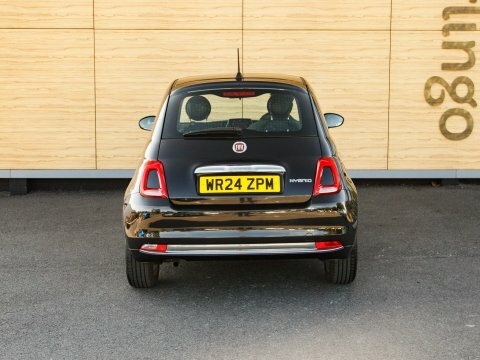 Fiat 500 Hatchback Black #6