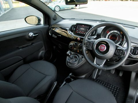 Fiat 500 Hatchback Black #4