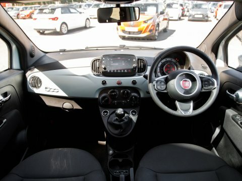 Fiat 500 Hatchback Green #3