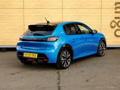 Peugeot 208 208 Gt Line Puretech Ss KP20OKB Blue #2
