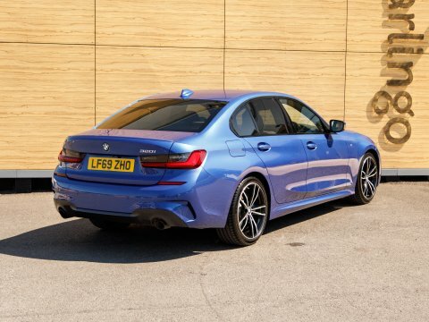 BMW 3 Series Saloon LF69ZHO Blue #2