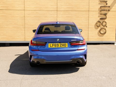 BMW 3 Series Saloon LF69ZHO Blue #6