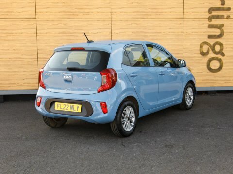 Kia Picanto Hatchback Blue #2