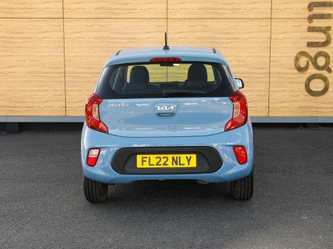 Kia Picanto Hatchback Blue #6