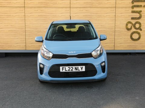 Kia Picanto Hatchback Blue #5