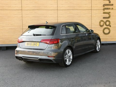 Audi A3 Tfsi S Line NV18UKO Grey #2