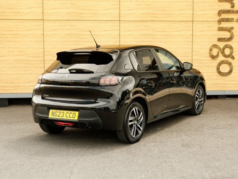 Peugeot 208 Hatchback NG23CCO Black #2