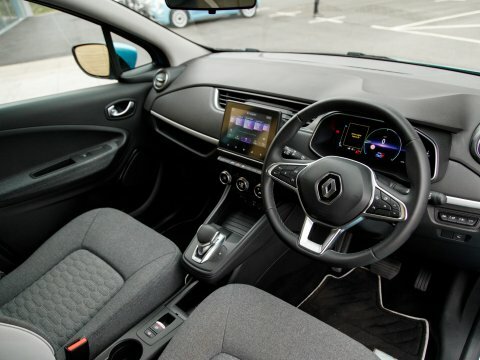 Renault Zoe Zoe Iconic Rapid Charge Ev 50 Blue #4