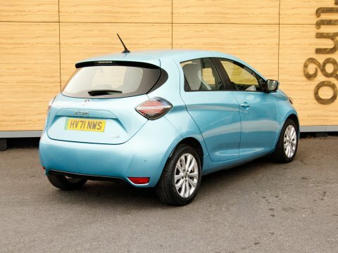 Renault Zoe Zoe Iconic Rapid Charge Ev 50 Blue #2