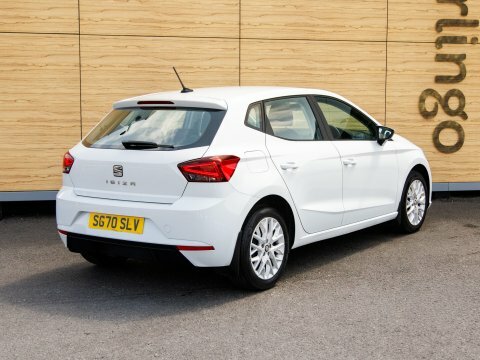 Seat Ibiza Hatchback White #2