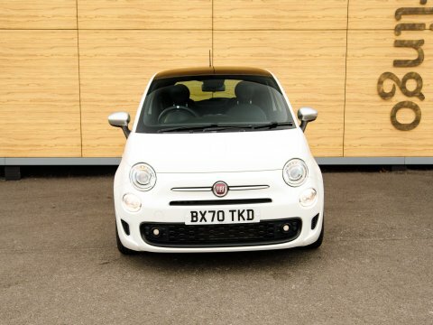Fiat 500 500 Rockstar Mhev White #5