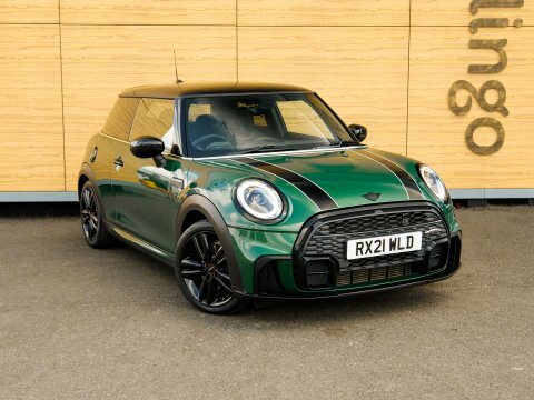 Mini Hatch Hatchback Green