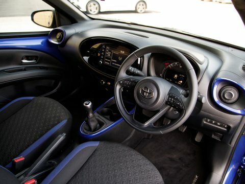 Toyota Aygo X Hatchback Blue #4