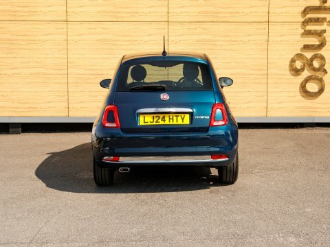 Fiat 500 Hatchback LJ24HTY Blue #6
