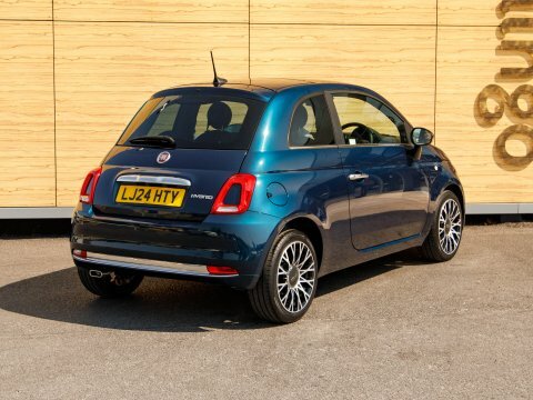 Fiat 500 Hatchback LJ24HTY Blue #2