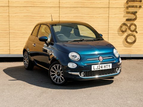 Fiat 500 Hatchback Blue