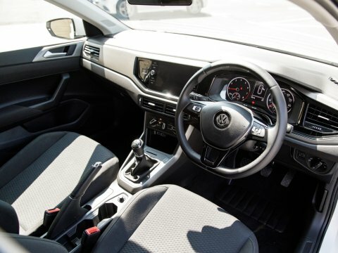 Volkswagen Polo Hatchback NL70HBP White #4