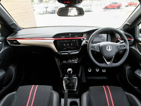 Vauxhall Corsa Hatchback WM23AVJ White #3