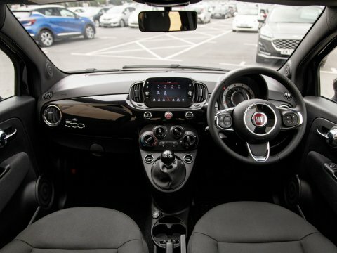 Fiat 500 Hatchback WR24ZRU Black #3