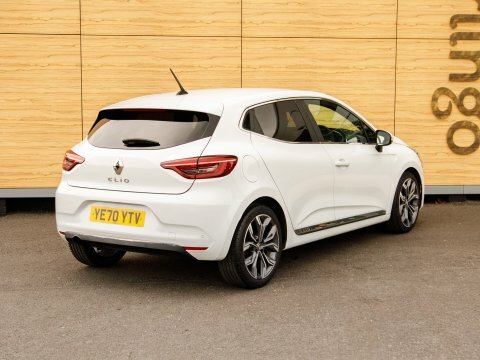 Renault Clio Hatchback White #2
