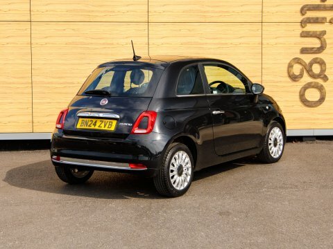 Fiat 500 Hatchback BN24ZVB Black #2