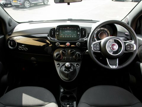 Fiat 500 Hatchback BN24ZVB Black #3