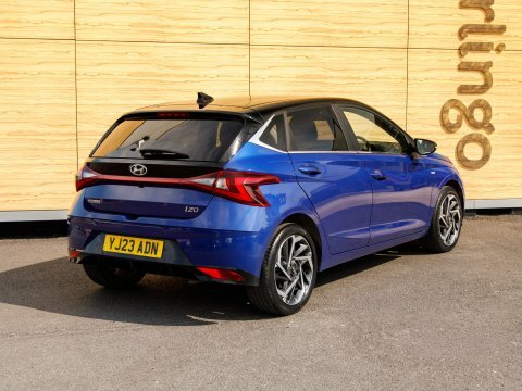 Hyundai I20 Hatchback Blue #2