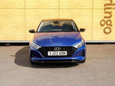 Hyundai I20 Hatchback Blue #5