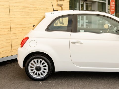 Fiat 500 Standard Red #7