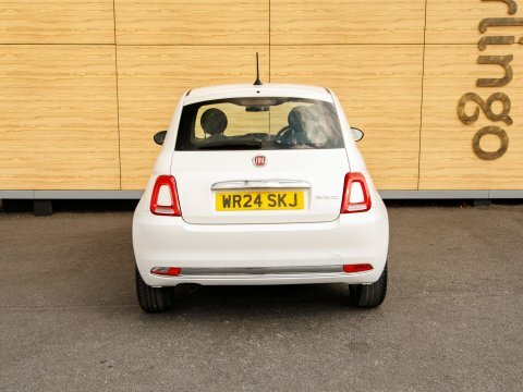 Fiat 500 Hatchback White #6