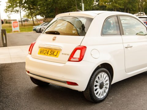 Fiat 500 Standard Red #8