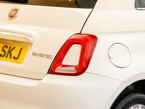 Fiat 500 Standard Red #9