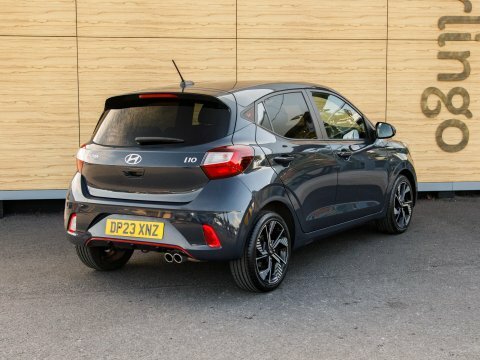 Hyundai I10 Hatchback Grey #2