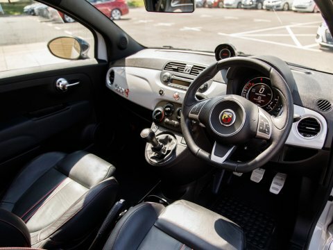 Abarth 500 595 Grey #4