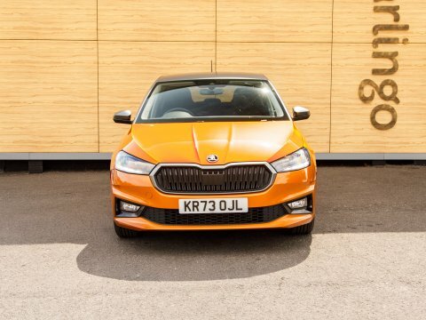 Skoda Fabia Hatchback Orange #5