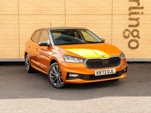 Skoda Fabia Hatchback Orange