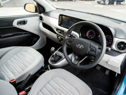 Hyundai I10 Hatchback Blue #4