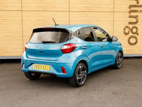 Hyundai I10 Hatchback Blue #2