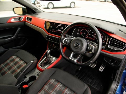 Volkswagen Polo Gti Plus Tsi Dsg Blue #4