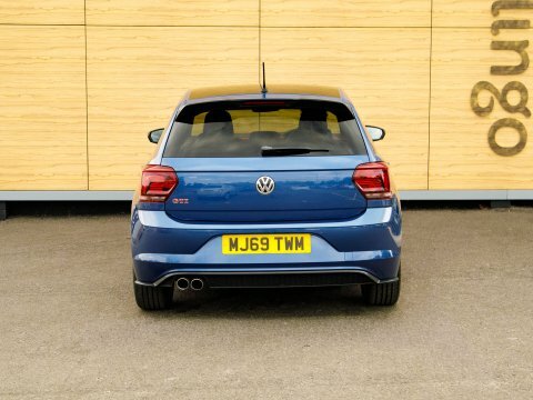 Volkswagen Polo Gti Plus Tsi Dsg Blue #6