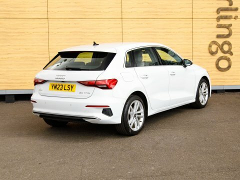 Audi A3 Hatchback YM23LSY White #2