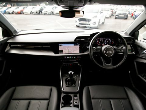 Audi A3 Hatchback YM23LSY White #3