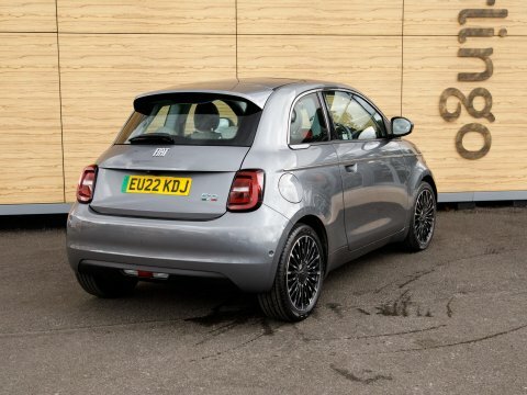 Fiat 500E Hatchback Grey #2